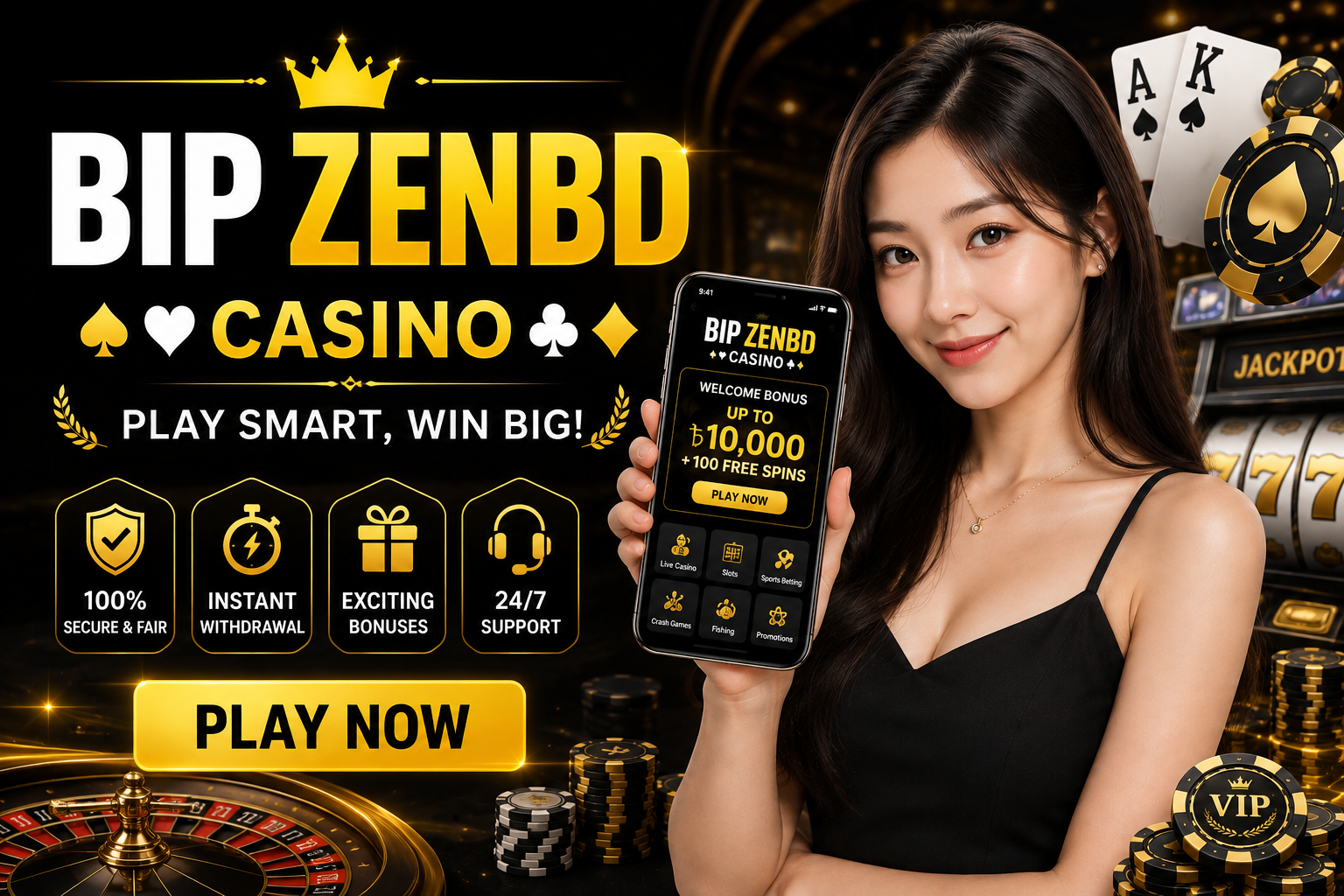 BIPZEN Game Bangladesh – Online Casino and Betting Platform